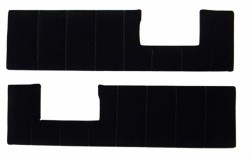 Acme DP513-P667 Black Velour Door Panel Insert