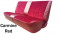 1981-91 Fullsize Chevy & GMC Crew Cab Truck Rear Vinyl & Cloth Bench Seat Cover without Horizontal Band
